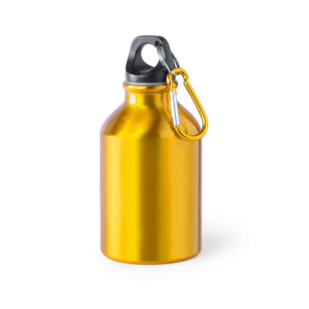 Bidão Henzo 330ml em Alumínio Colorido com Mosquetão