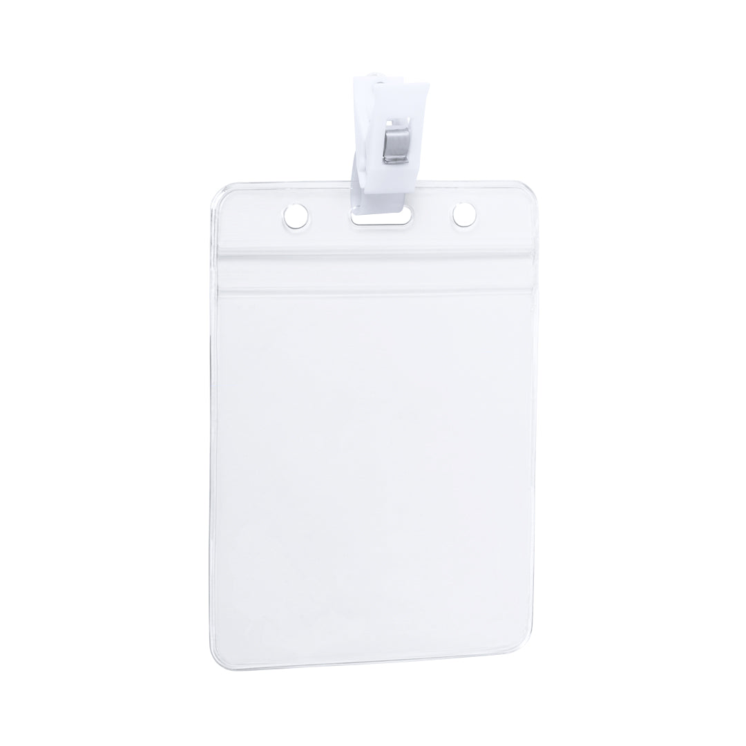 Identificador PVC Solip com Clip Branco