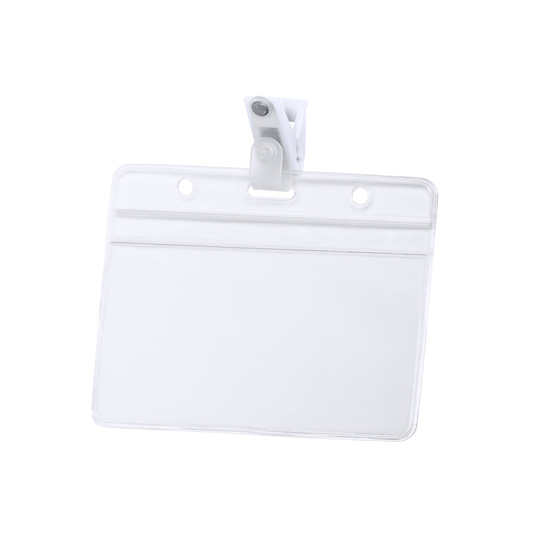 Identificador PVC Solip com Clip Branco