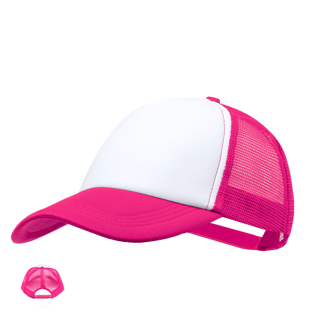 Gorra Trucker 5 Painéis com Ajuste em Várias Cores