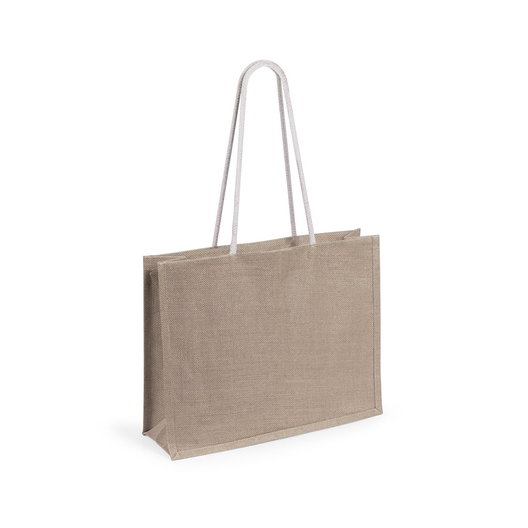 Bolsa de juta colorida com asas reforçadas 10kg