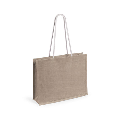 Bolsa de juta colorida com asas reforçadas 10kg