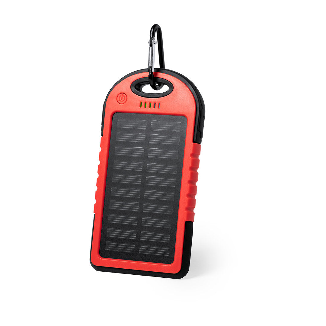 Lenard Power Bank Solar 4000mAh Resistente e Compacto