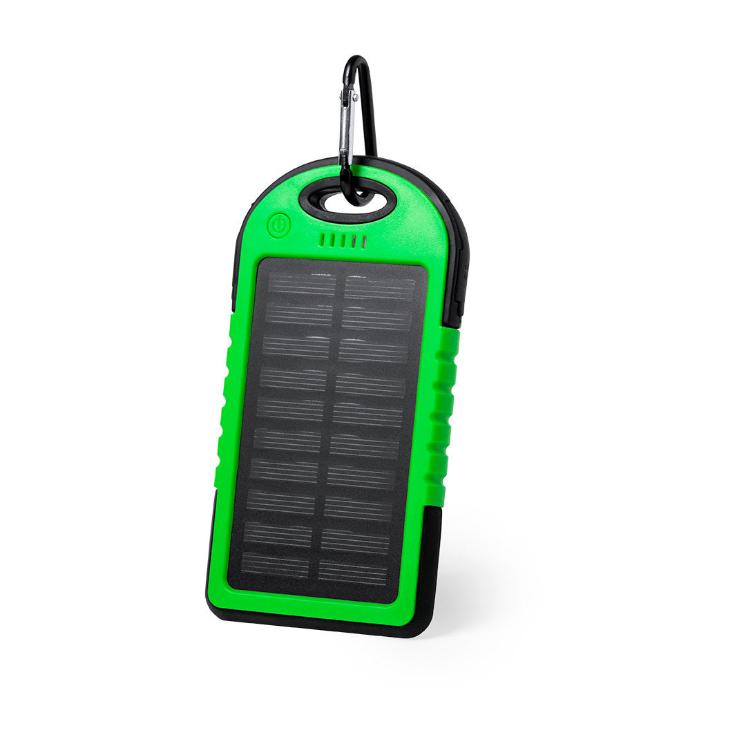 Lenard Power Bank Solar 4000mAh Resistente e Compacto