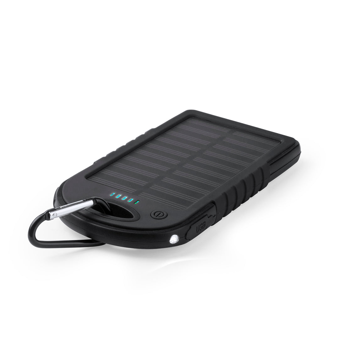 Lenard Power Bank Solar 4000mAh Resistente e Compacto