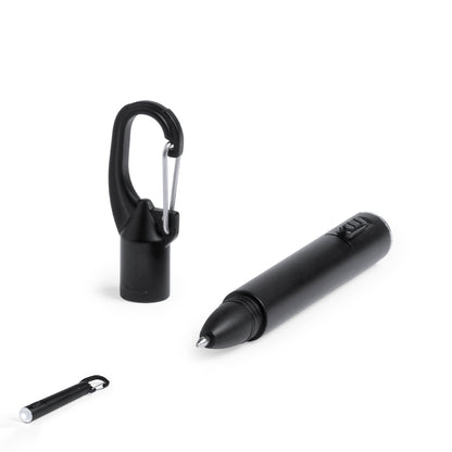 Caneta Esferográfica com Lanterna LED Embutida