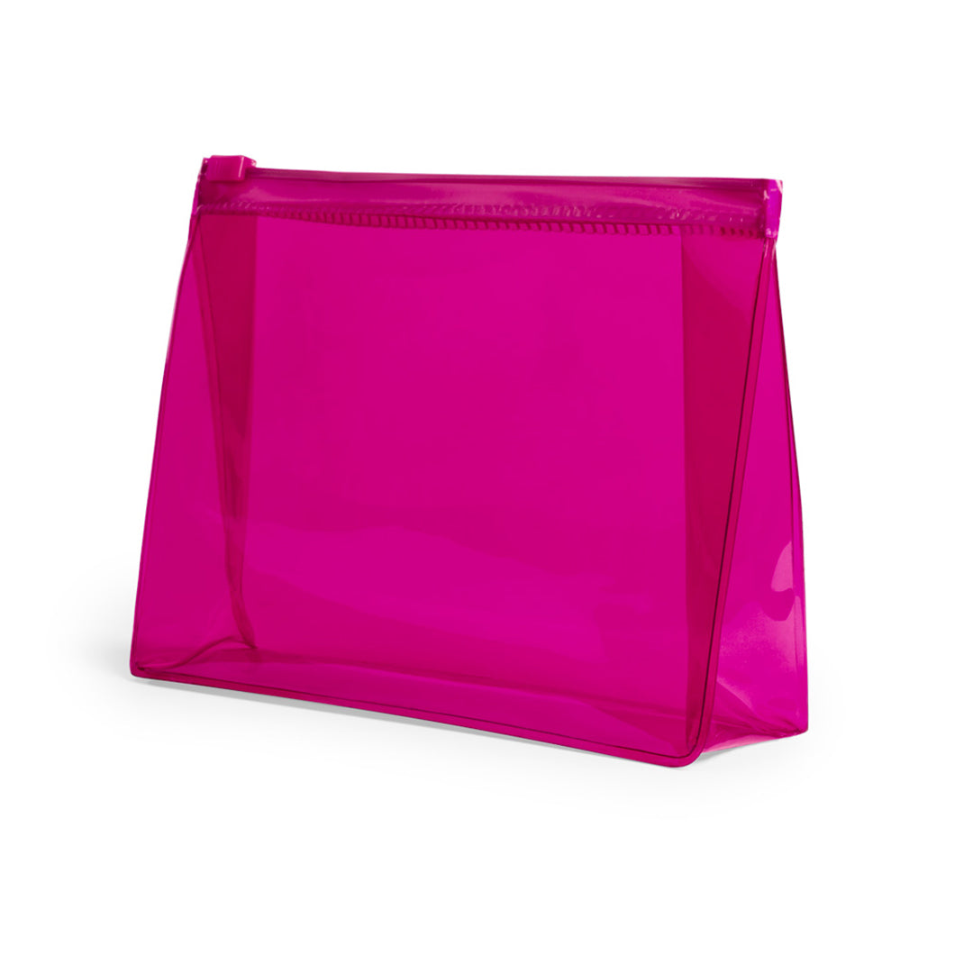 Neceser Transparente Multiusos em PVC Colorido