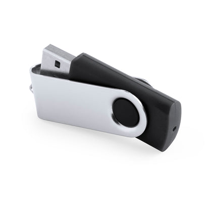 Pen USB Giratório 16GB com Clip Metálico