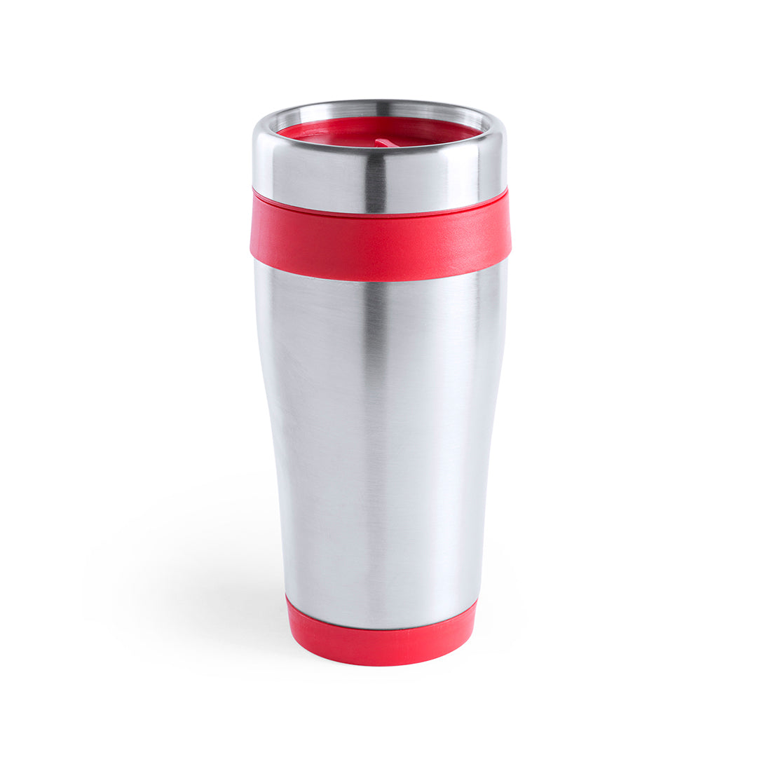 Vaso Térmico Fresno Aço Inox 450ml Colorido