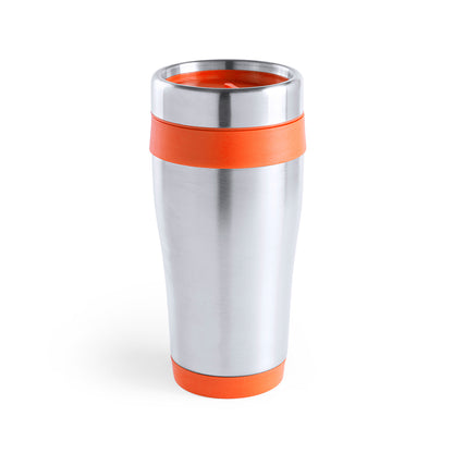 Vaso Térmico Fresno Aço Inox 450ml Colorido