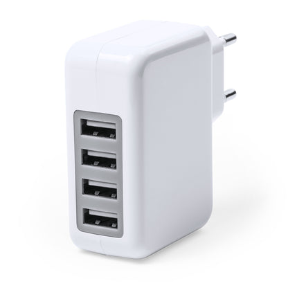 Carregador USB de Parede Gregor 4 Saídas 3100mA