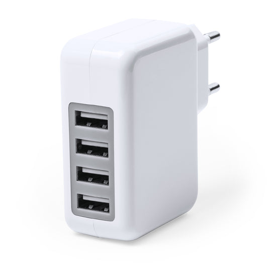 Carregador USB de Parede Gregor 4 Saídas 3100mA