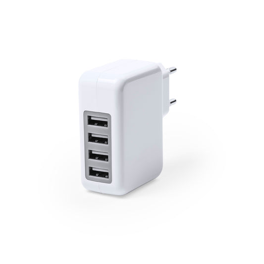 Carregador USB de Parede Gregor 4 Saídas 3100mA
