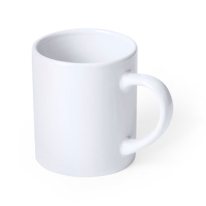 Caneca de Cerâmica Branca 250ml - Estilo e Praticidade