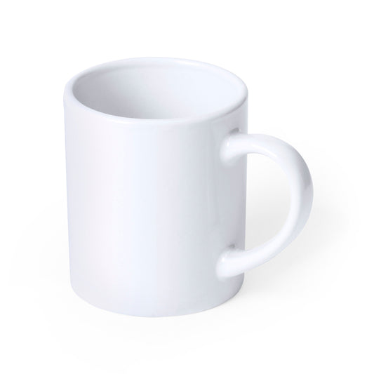 Caneca de Cerâmica Branca para Sublimação - 250ml