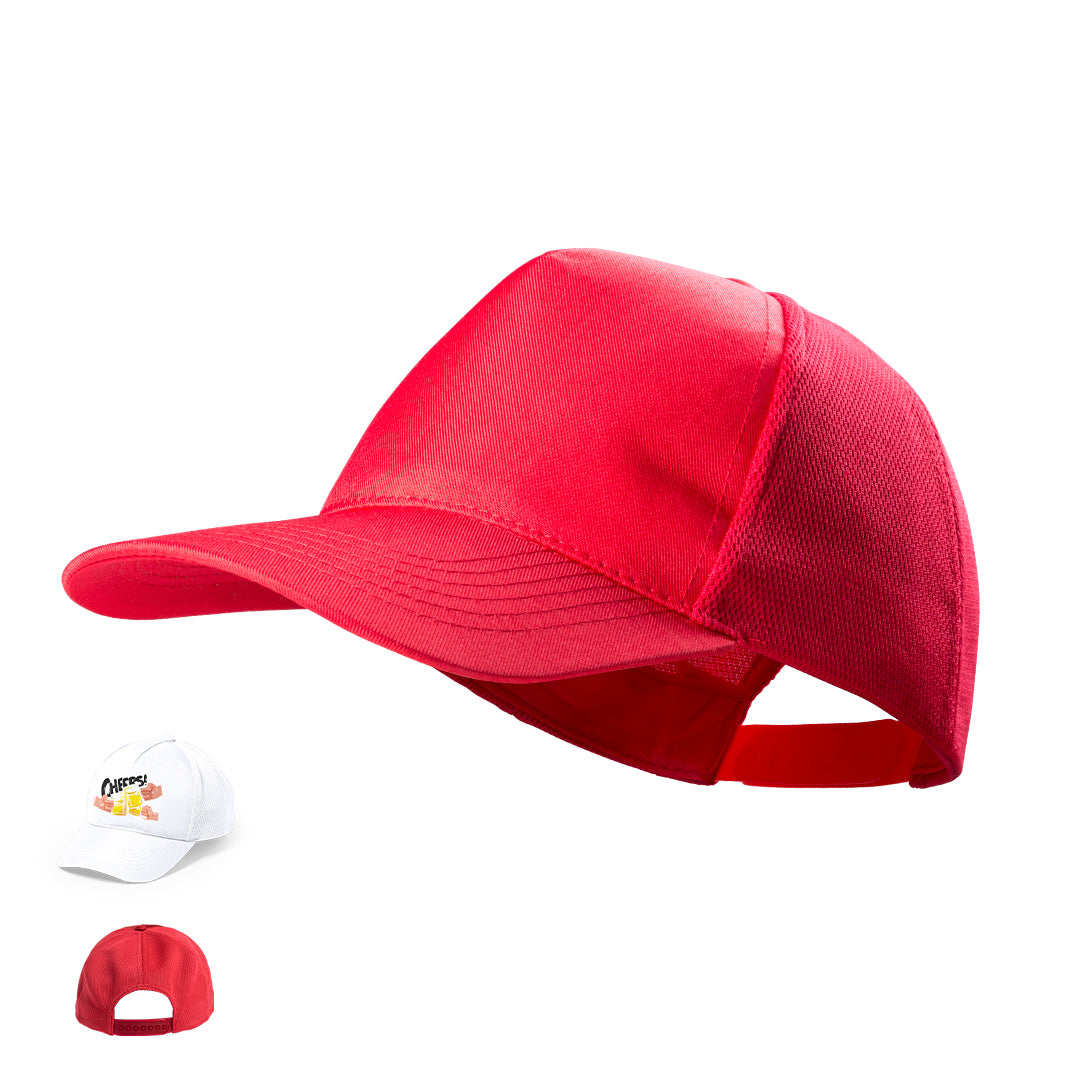 Gorra Karif em Microfibra Colorida Ajustável