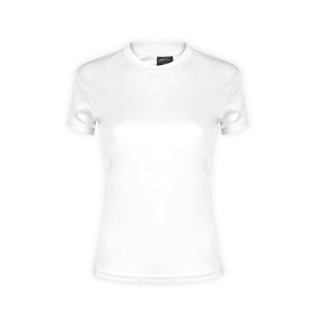 T-shirt Técnica Feminina Respirável em Cores Vibrantes