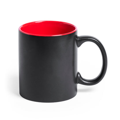 Caneca Cerâmica 350ml com Interior Colorido