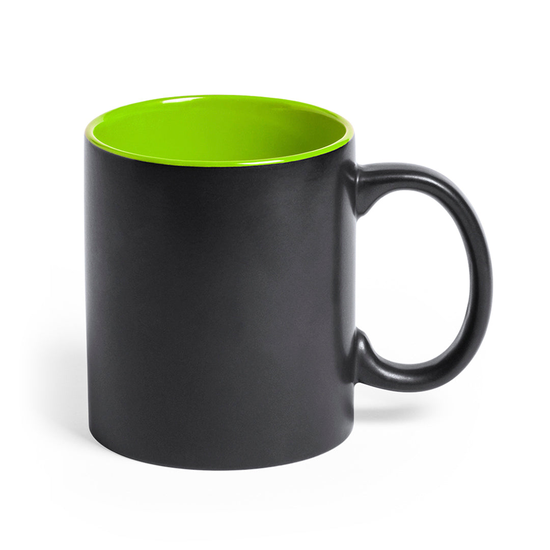 Caneca Cerâmica 350ml com Interior Colorido