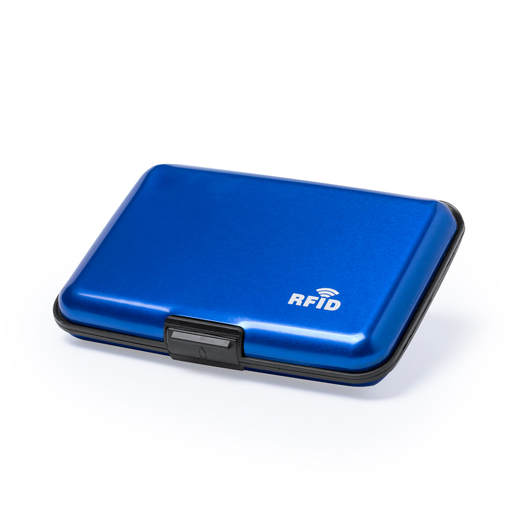 Rainol - Porta-cartões RFID em Alumínio Resistente