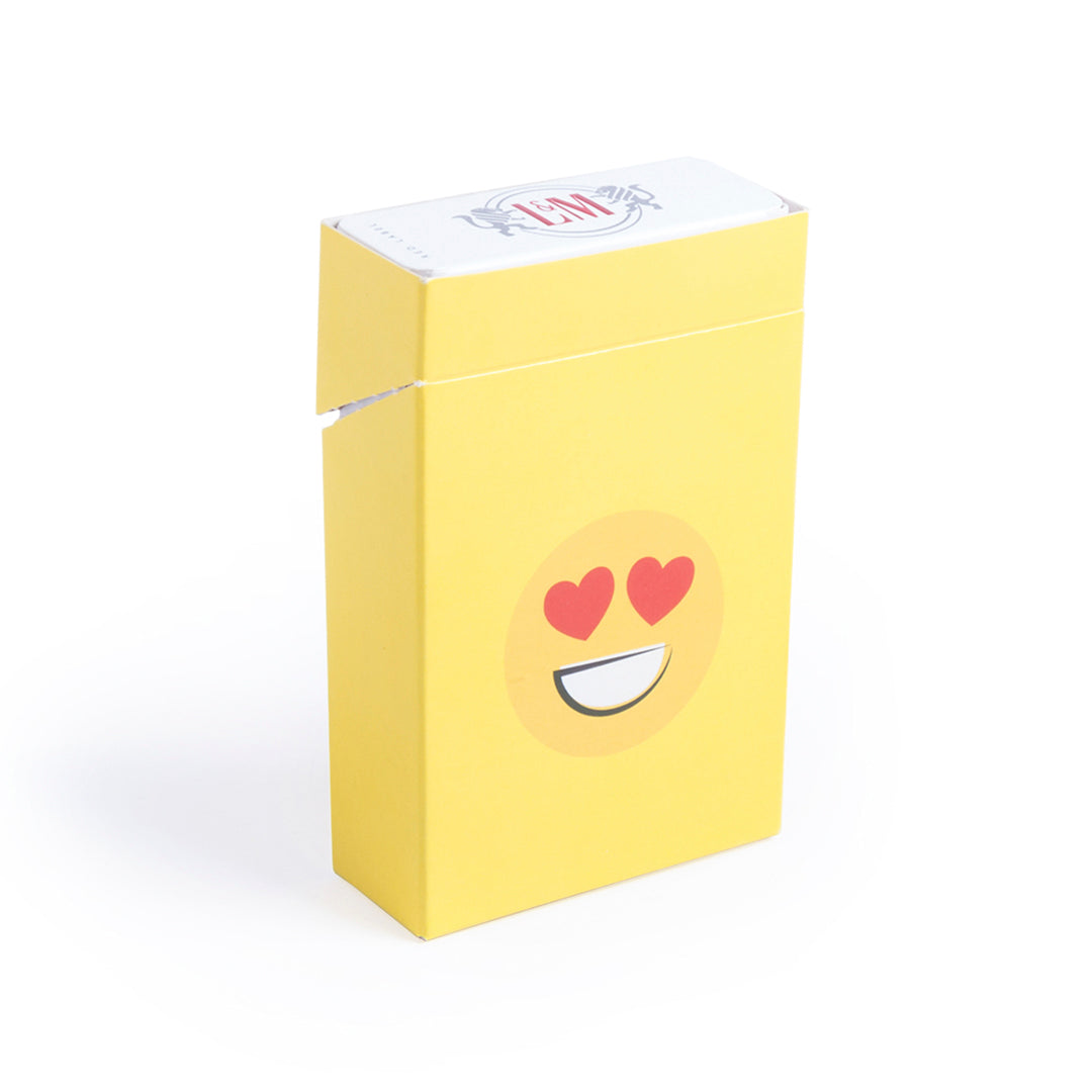 Funda para Tabaco Straik com Design Emoji Amarelo