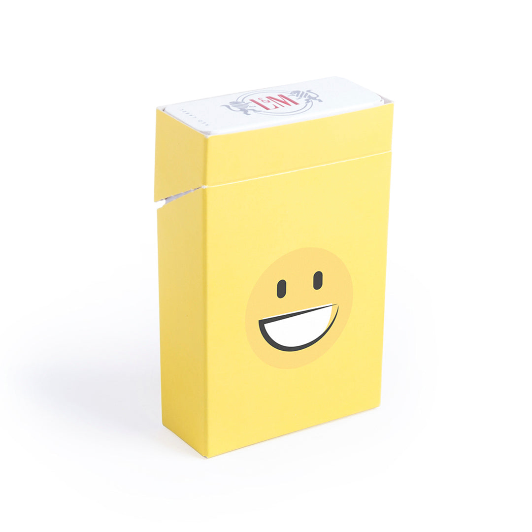 Funda para Tabaco Straik com Design Emoji Amarelo
