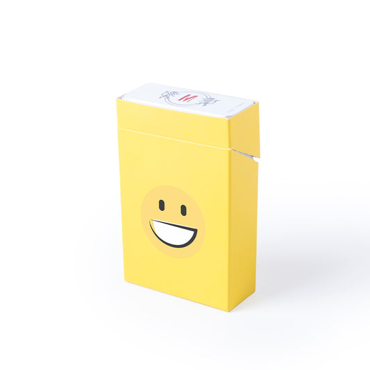 Funda para Tabaco Straik com Design Emoji Amarelo