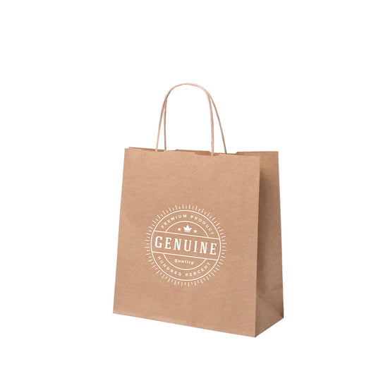 Bolsa de Papel Natural Resistente até 7kg