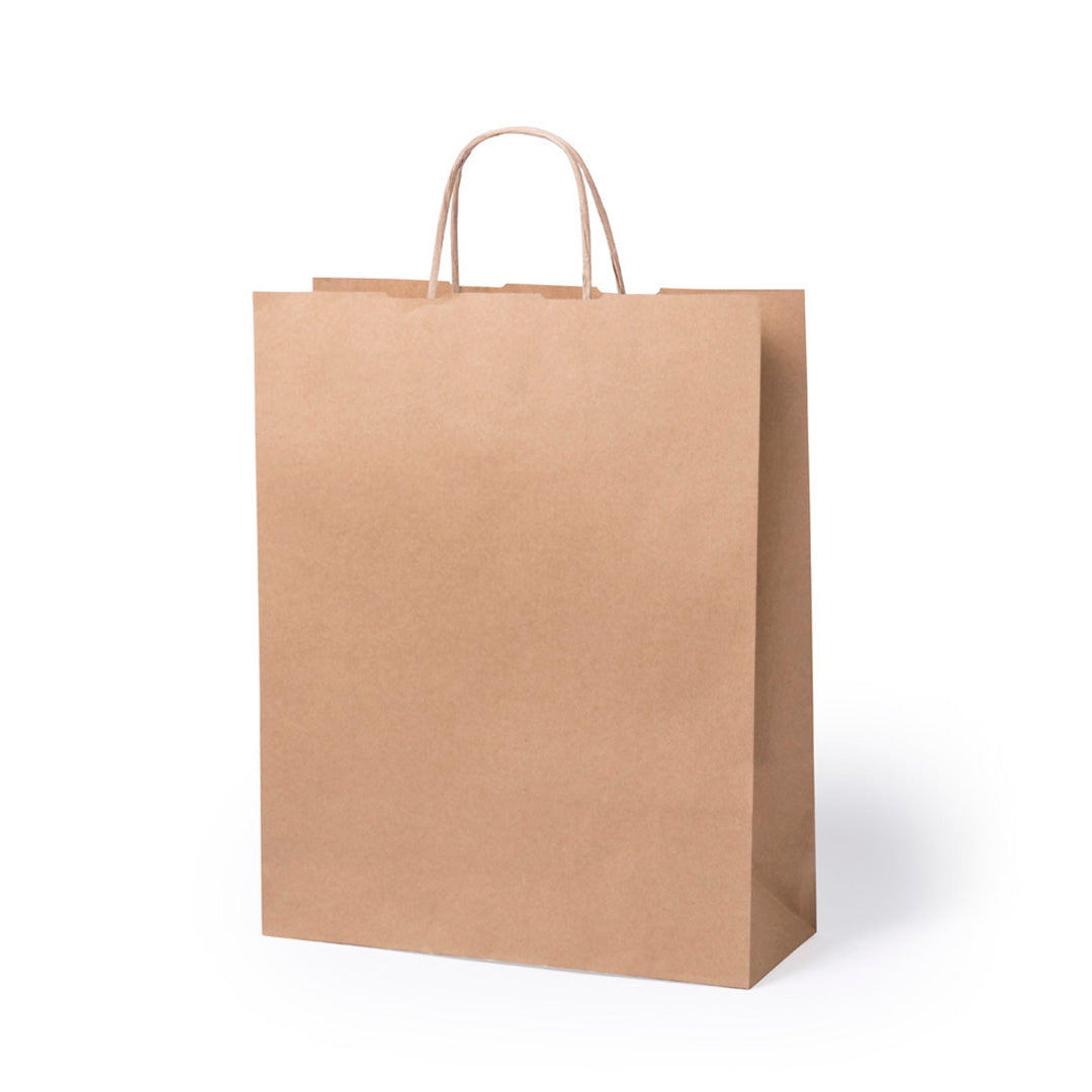 Bolsa de Papel Natural Resistente até 7kg