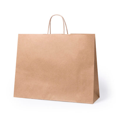 Bolsa de Papel Natural Resistente até 7kg