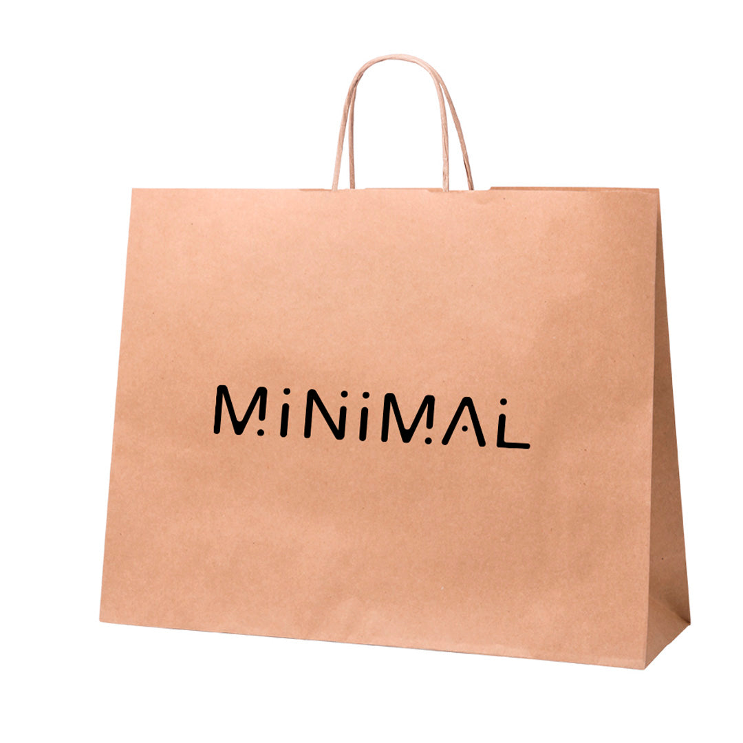 Bolsa de Papel Natural Resistente até 7kg