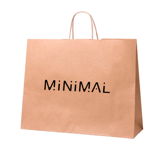 Bolsa de Papel Natural Resistente até 7kg