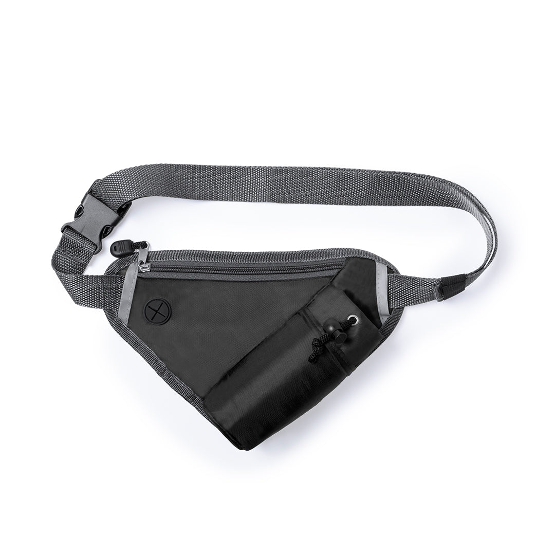 Tildak Riñonera Triangular para Desporto e Lazer