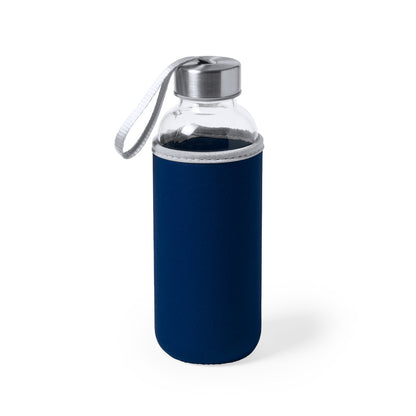 Bidão de Vidro Dokath 420 ml com Funda Colorida