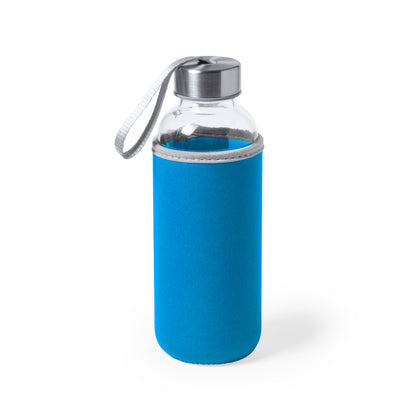 Bidão de Vidro Dokath 420 ml com Funda Colorida