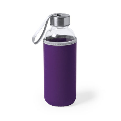 Bidão de Vidro Dokath 420 ml com Funda Colorida