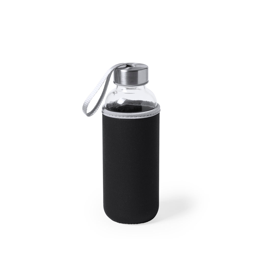 Bidão de Vidro Dokath 420 ml com Funda Colorida