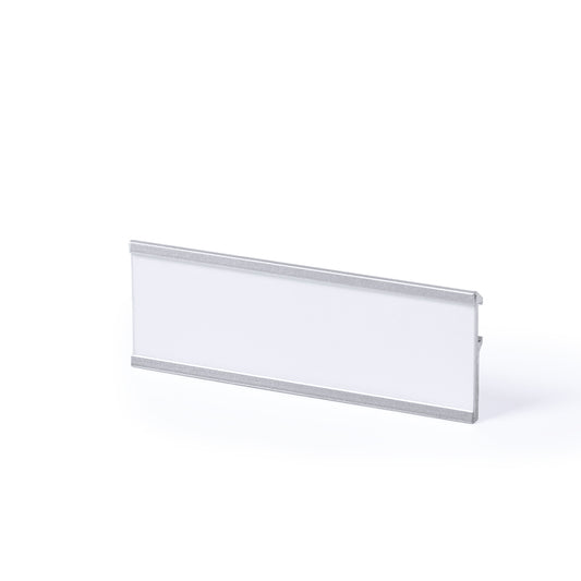 Identificador Venkal com Moldura em Alumínio Anodizado