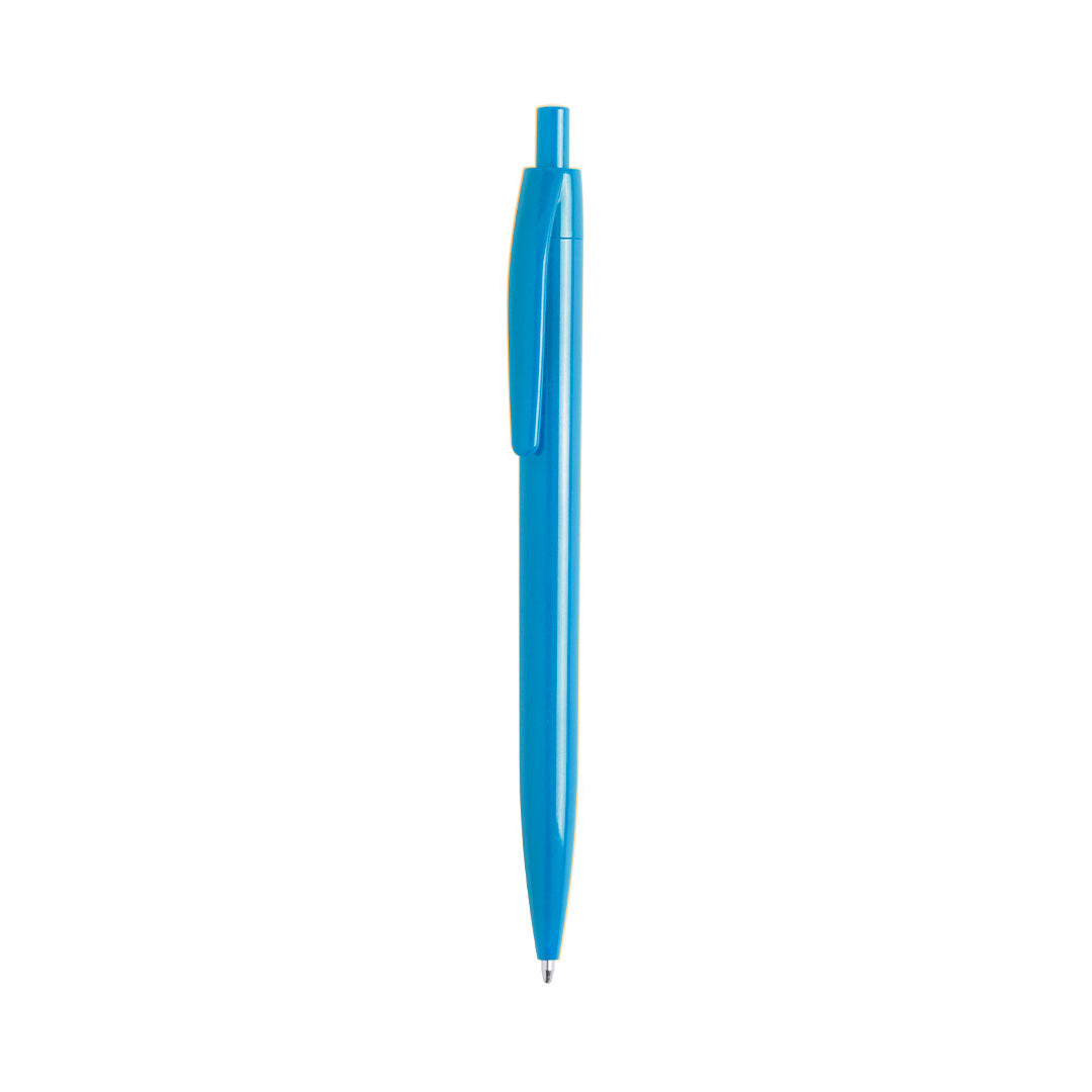Caneta Blacks com Mecanismo Pulsador e Tinta Azul