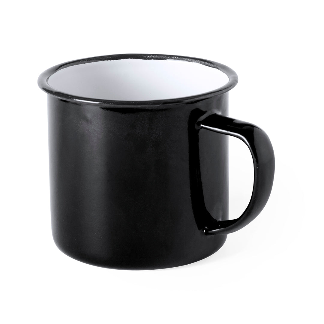 Caneca Metálica Vintage 380ml - Estilo Retro