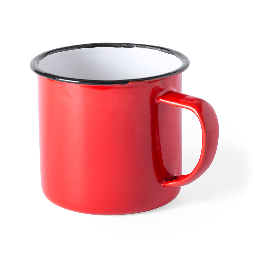 Caneca Metálica Vintage 380ml - Estilo Retro