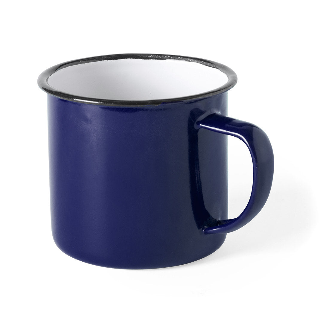 Caneca Metálica Vintage 380ml - Estilo Retro