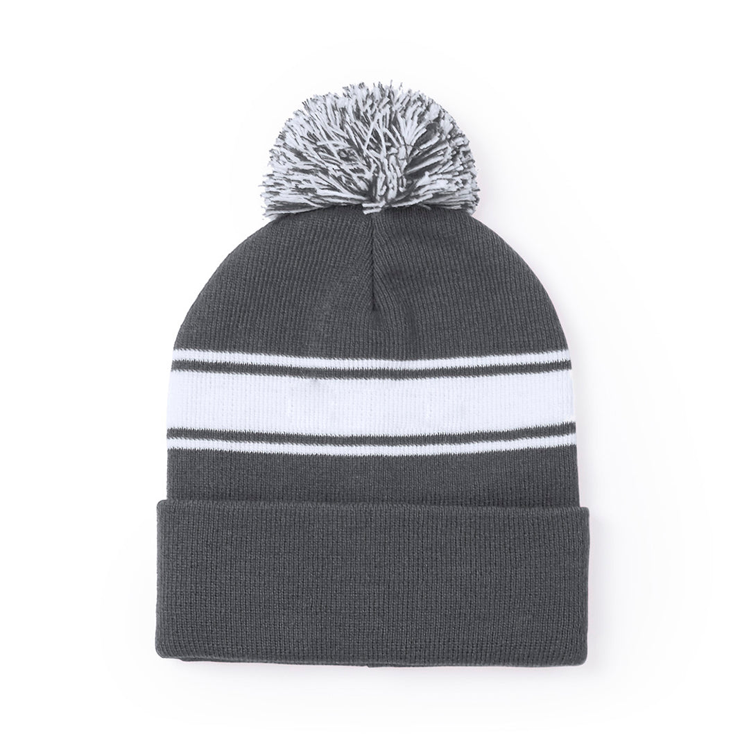 Gorro Baikof Suave e Colorido com Pom Pom Bicolor