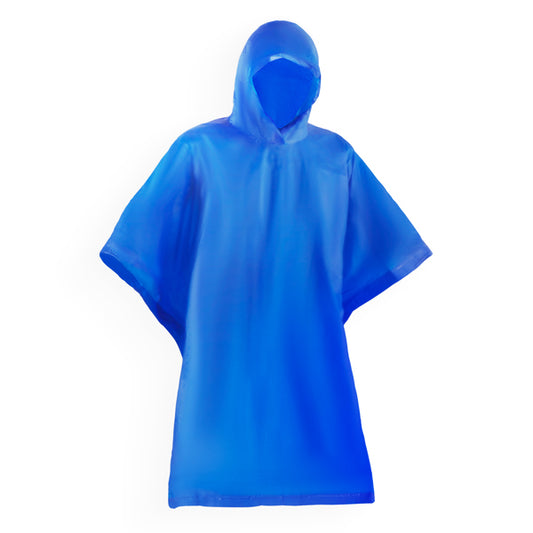 Capa de Chuva em Poliéster Amarelo com Capuz