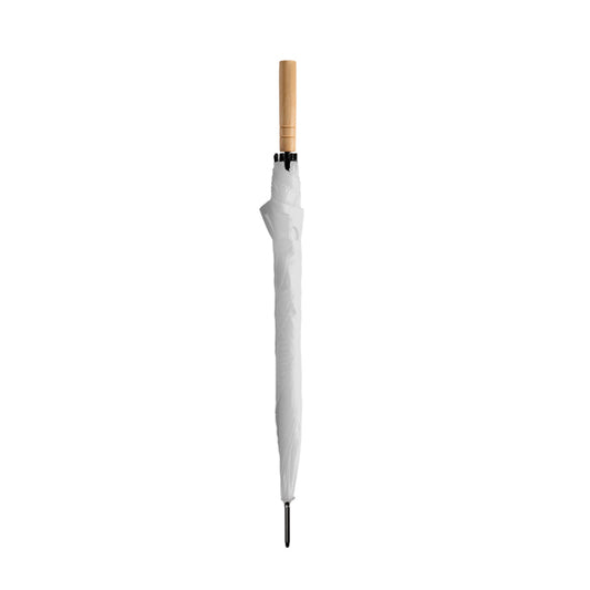 Guarda-Chuva Automático de Poliéster com Punho de Madeira