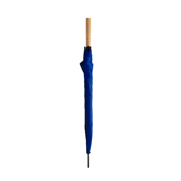 Guarda-Chuva Automático de Poliéster com Punho de Madeira