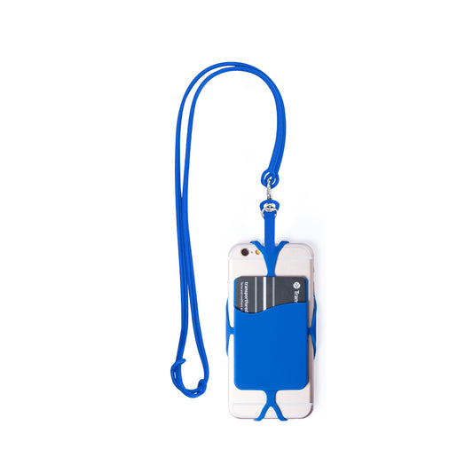 Lanyard Veltux em Silicone com Suporte para Smartphone