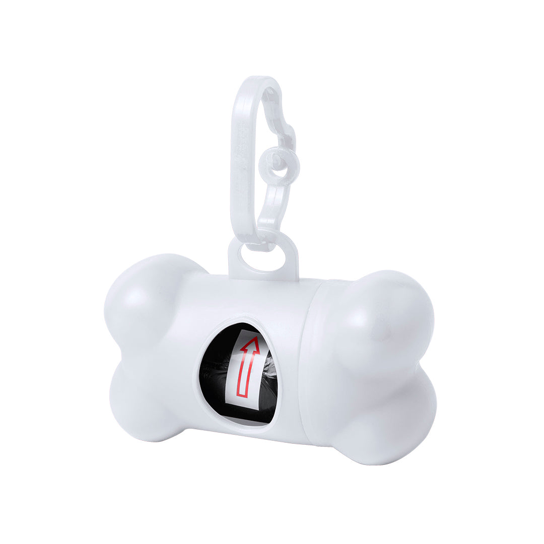Dispensador de Bolsas para Mascotas com Mosquetão Colorido
