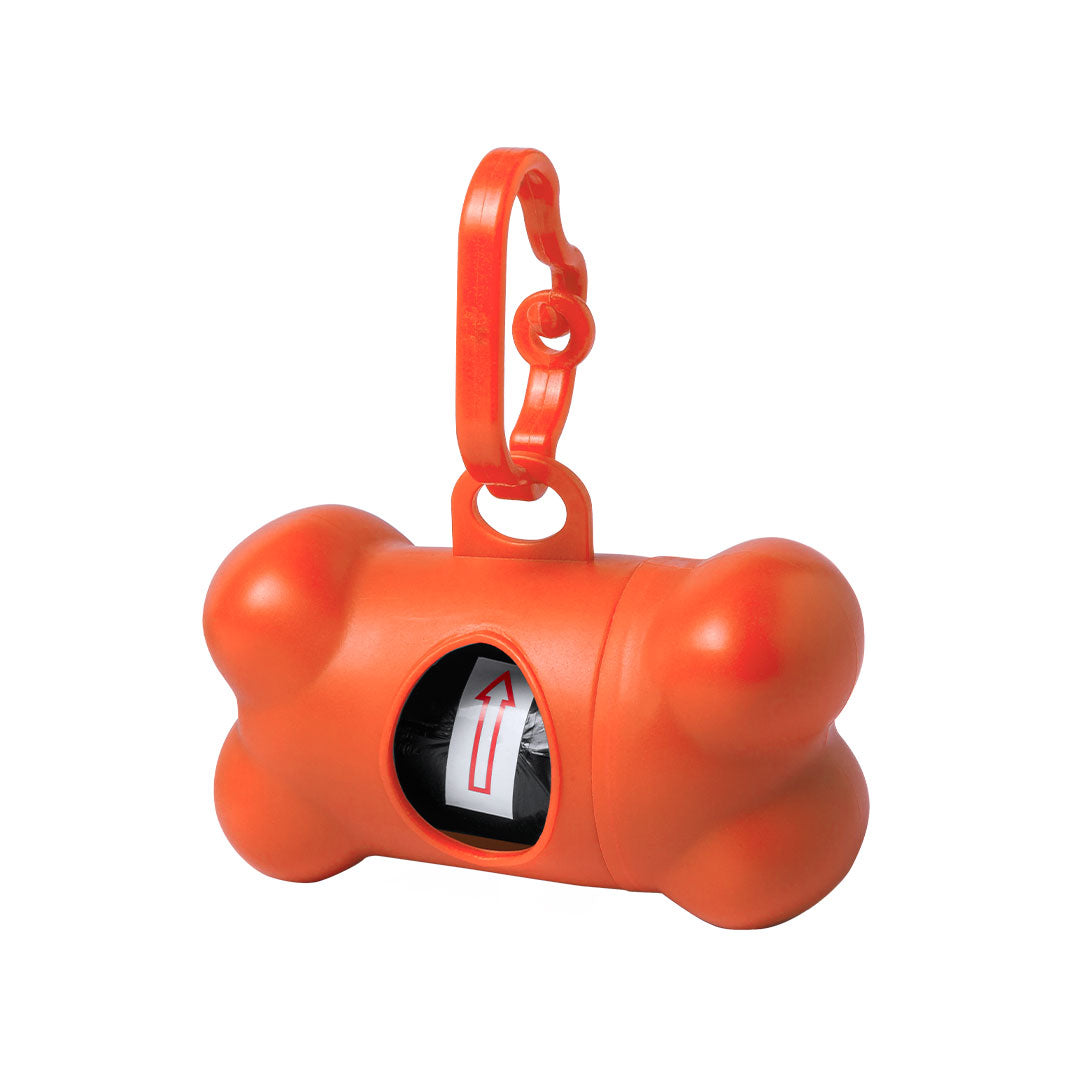 Dispensador de Bolsas para Mascotas com Mosquetão Colorido