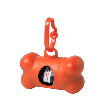 Dispensador de Bolsas para Mascotas com Mosquetão Colorido